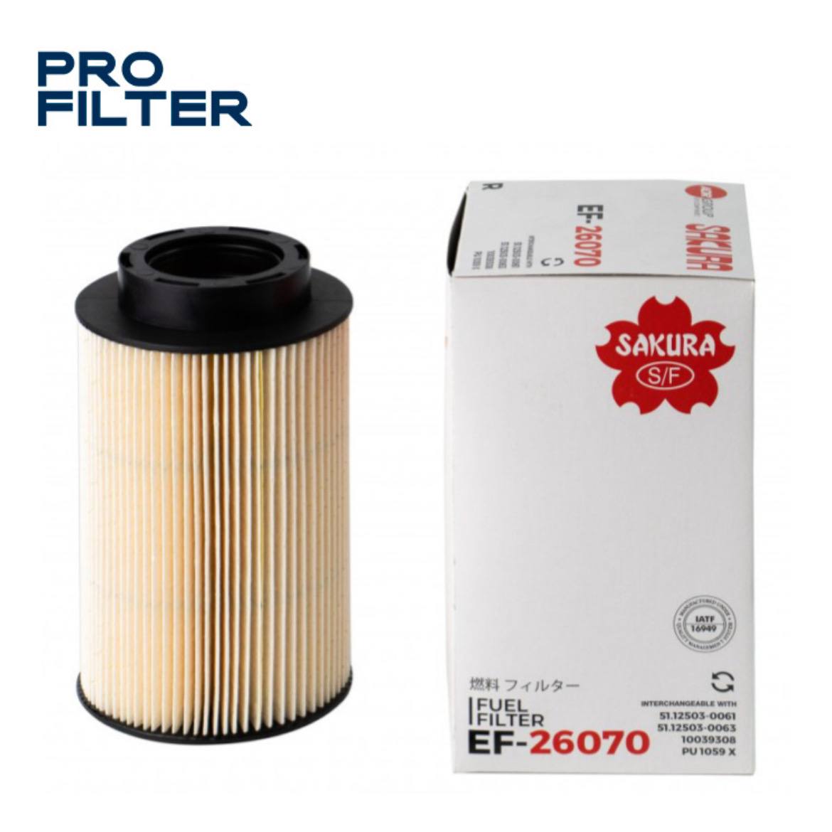 Топливный фильтр Sakura EF26070
